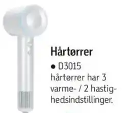Føtex Hårtørrer D3015 tilbud