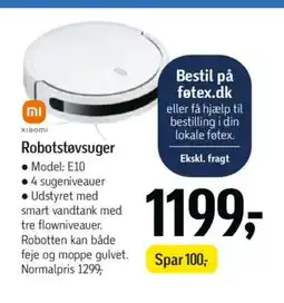 Føtex XIAOMI Robotstøvsuger tilbud