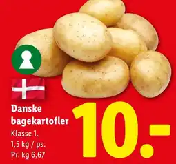 Lidl Danske bagekartofler tilbud