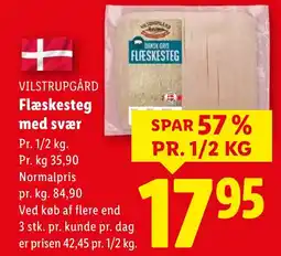 Lidl VILSTRUPGÅRD Flæskesteg med svær tilbud