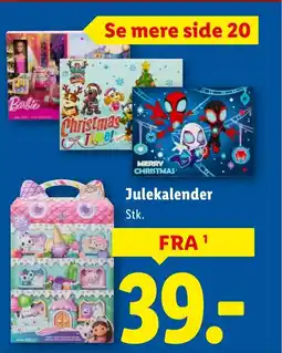 Lidl Julekalender tilbud