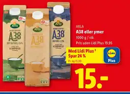 Lidl ARLA A38 eller ymer tilbud