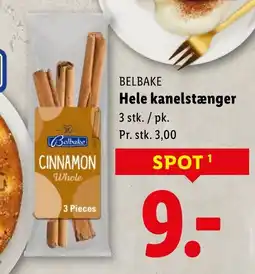 Lidl BELBAKE Hele kanelstænger tilbud