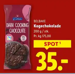 Lidl BELBAKE Kogechokolade tilbud