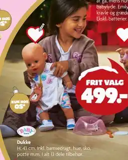 Fætter BR Dukke, DKK 499 tilbud