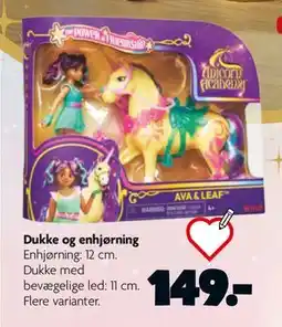 Fætter BR Dukke og enhjørning, DKK 149 tilbud