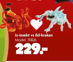 Fætter BR Is-insekt vs Ild-kraken, DKK 229 tilbud