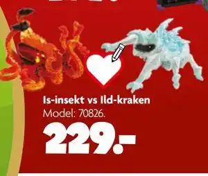 Fætter BR Is-insekt vs Ild-kraken, DKK 229 tilbud