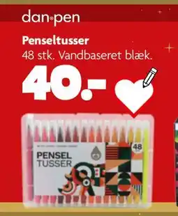 Fætter BR Penseltusser, DKK 40 tilbud