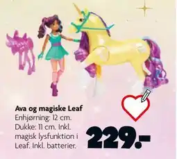 Fætter BR Ava og magiske Leaf, DKK 229 tilbud