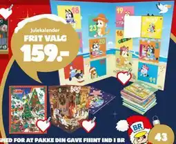 Fætter BR Julekalender, DKK 159 tilbud