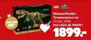 Fætter BR Dinosaurfossiler: Tyrannosaurus rex, DKK 1899 tilbud