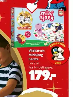 Fætter BR Vildkatten Minisjang Børste, DKK 179 tilbud