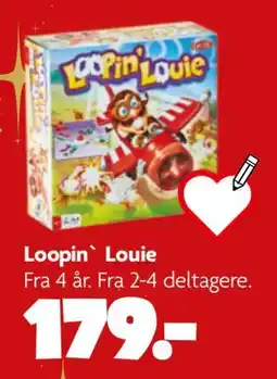 Fætter BR Loopin` Louie, DKK 179 tilbud