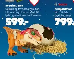 Fætter BR Interaktiv dino, DKK 599 tilbud