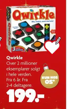 Fætter BR Qwirkle, DKK 199 tilbud
