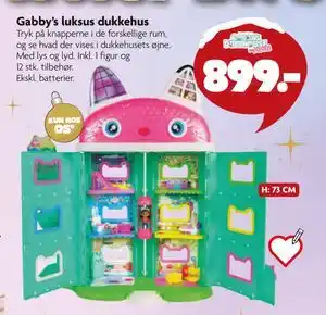 Fætter BR Gabby’s luksus dukkehus, DKK 899 tilbud