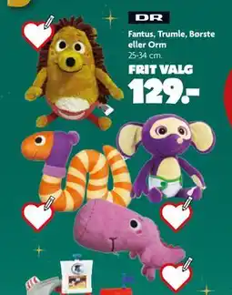 Fætter BR Fantus, Trumle, Børste eller Orm, DKK 129 tilbud