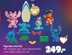 Fætter BR Figursæt med Lilo, DKK 249 tilbud