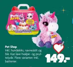 Fætter BR Pet Shop, DKK 149 tilbud
