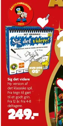 Fætter BR Sig det videre, DKK 249 tilbud