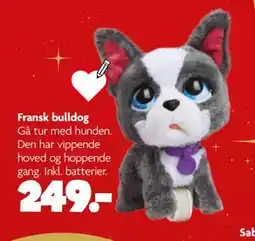 Fætter BR Fransk bulldog, DKK 249 tilbud