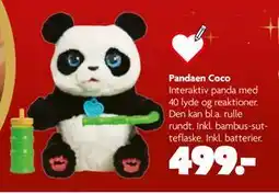 Fætter BR Pandaen Coco, DKK 499 tilbud