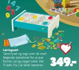 Fætter BR Læringssæt, DKK 349 tilbud
