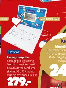 Fætter BR Læringscomputer, DKK 279 tilbud