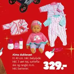 Fætter BR Alma dukkesæt, DKK 329 tilbud