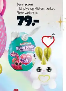 Fætter BR Bunnycorn, DKK 79 tilbud