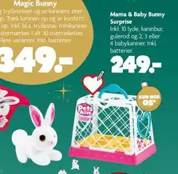 Fætter BR Mama & Baby Bunny Surprise, DKK 249 tilbud