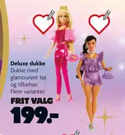Fætter BR Deluxe dukke, DKK 199 tilbud