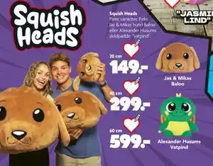 Fætter BR Squish Heads tilbud