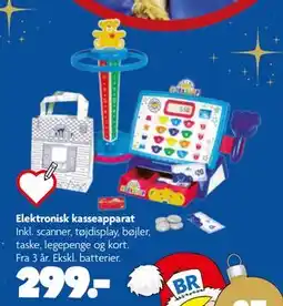 Fætter BR Elektronisk kasseapparat, DKK 299 tilbud