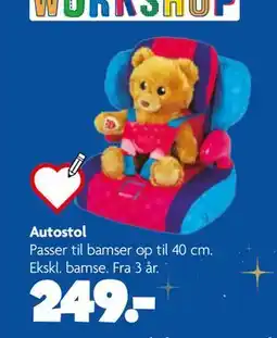Fætter BR Autostol, DKK 249 tilbud