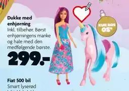 Fætter BR Dukke med enhjørning, DKK 299 tilbud