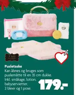 Fætter BR Pusletaske, DKK 179 tilbud
