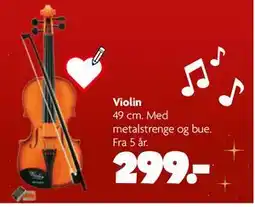 Fætter BR Violin, DKK 299 tilbud