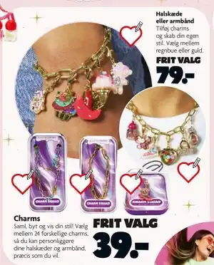 Fætter BR Charms, DKK 39 tilbud