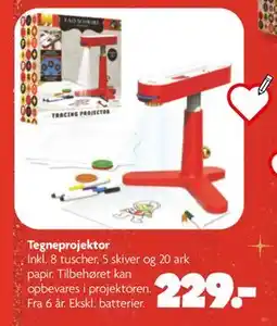 Fætter BR Tegneprojektor, DKK 229 tilbud