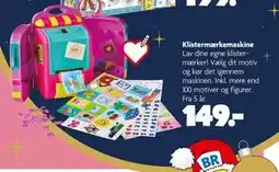 Fætter BR Klistermærkemaskine, DKK 149 tilbud