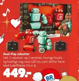 Fætter BR Dual-Play robotter, DKK 449 tilbud