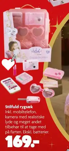 Fætter BR Stilfuld rygsæk, DKK 169 tilbud