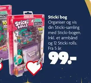 Fætter BR Sticki bog, DKK 99 tilbud