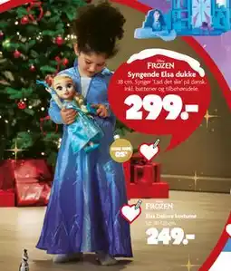 Fætter BR Elsa Deluxe kostume, DKK 249 tilbud