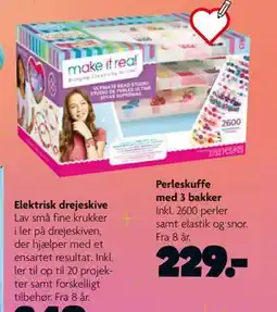 Fætter BR Perleskuffe med 3 bakker, DKK 229 tilbud
