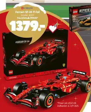 Fætter BR Ferrari SF-24 F1-bil, DKK 1379 tilbud