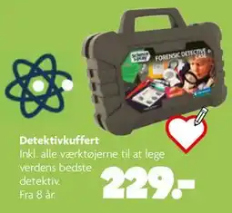 Fætter BR Detektivkuffert, DKK 229 tilbud