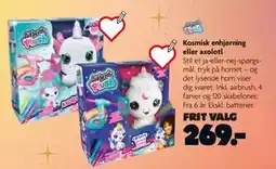 Fætter BR Kosmisk enhjørning eller axolotl, DKK 269 tilbud